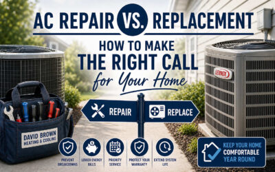 AC Repair vs. Replacement: How to Make the Right Call for Your Home