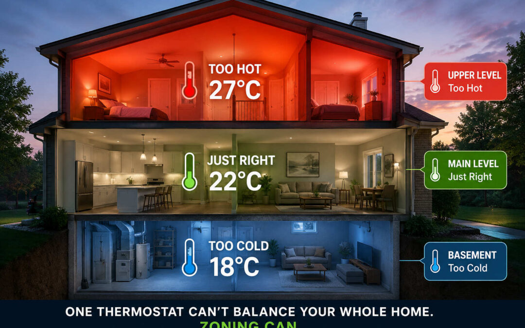 Smart Zoning: Solving the “Second Floor Heat” Problem in Older Homes